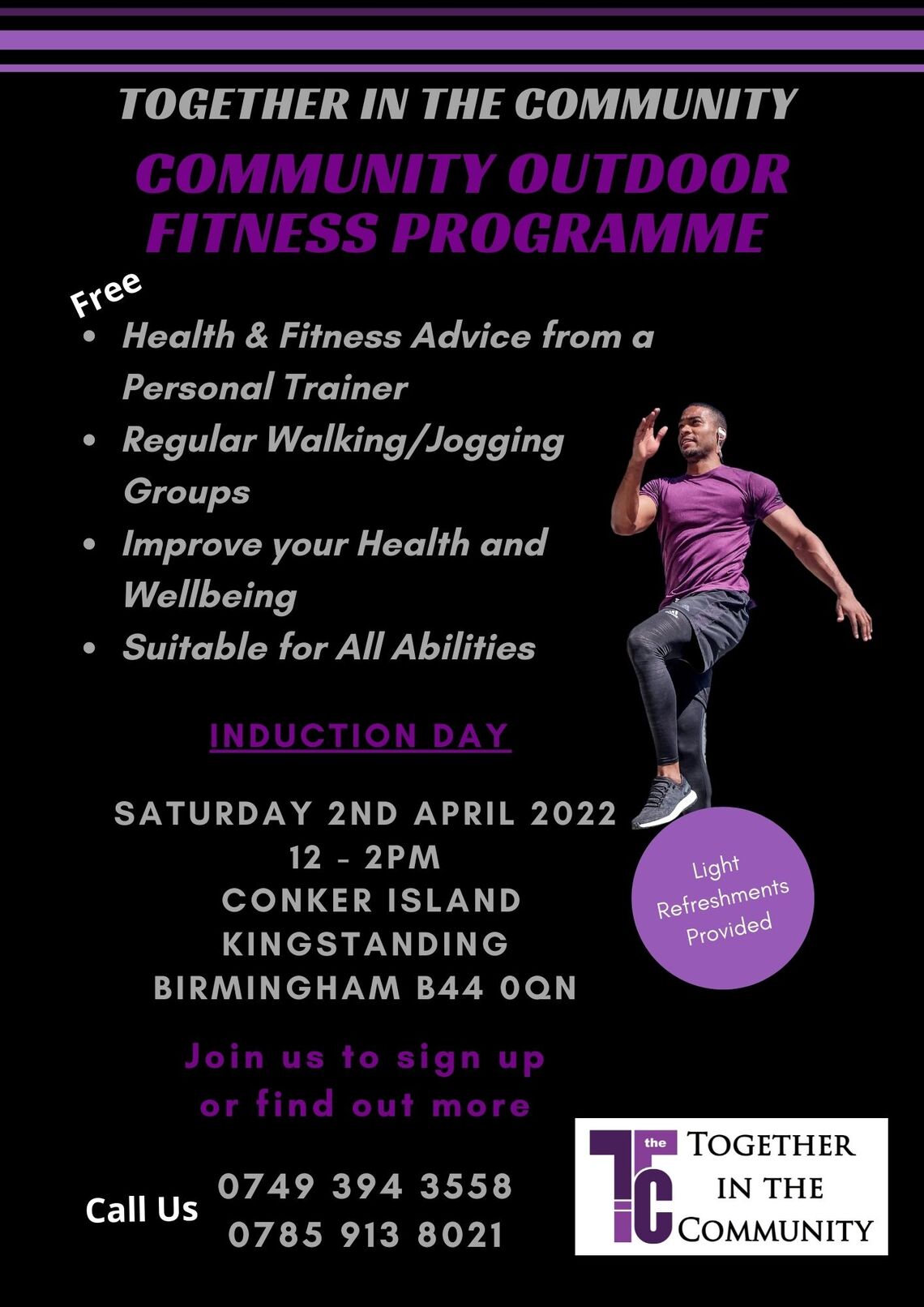 Community Outdoor Fitness Programme Flyer Page 1