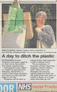 Plastic-Bag-Free Day in the news