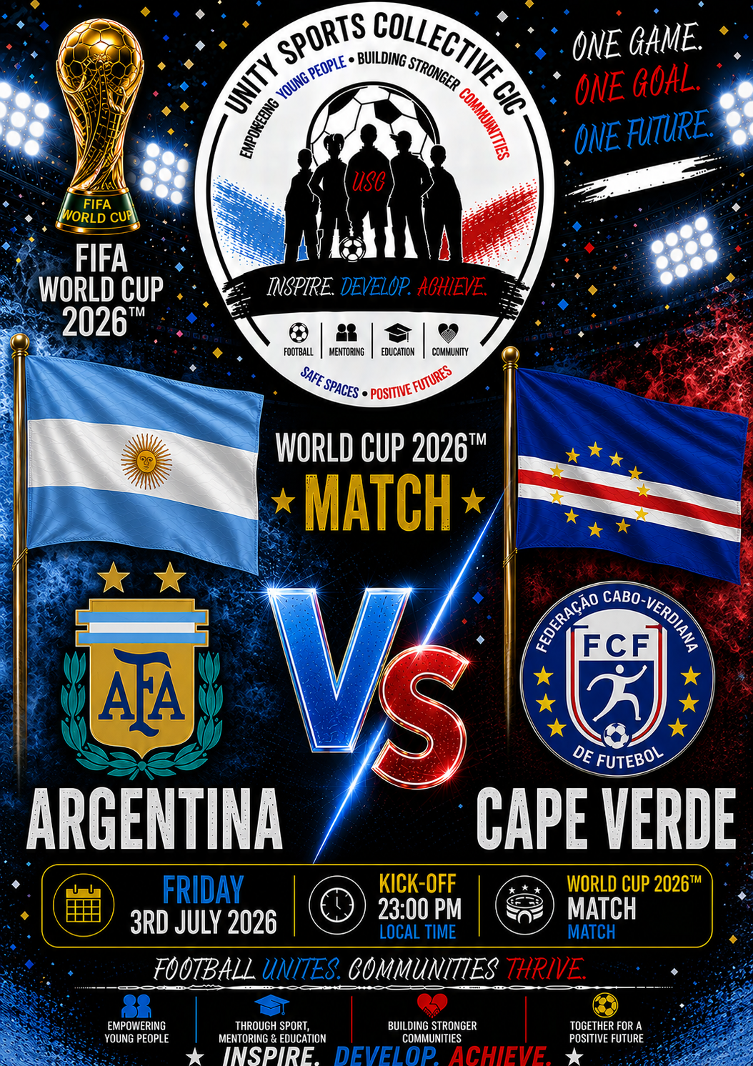 World Cup Argentina v Cape Verde