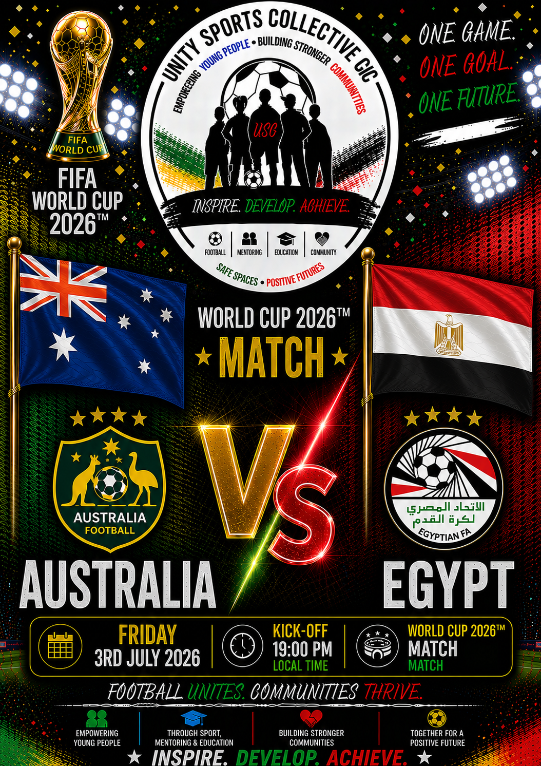 World Cup Australia v Egypt