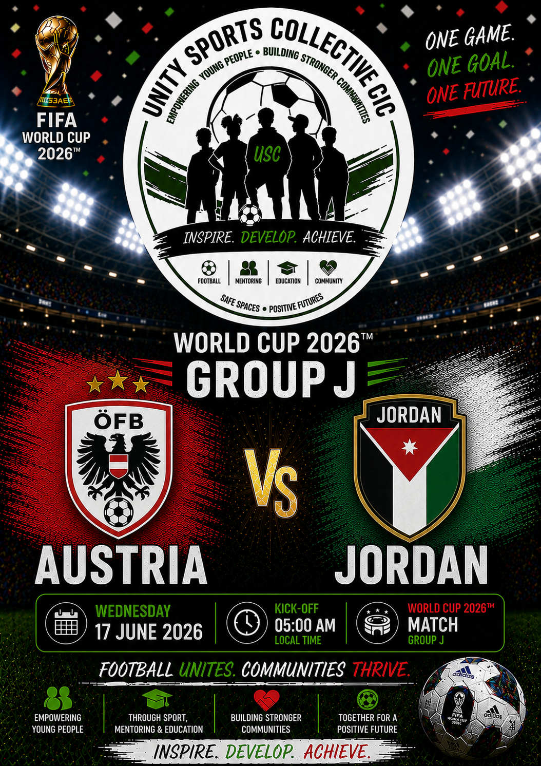 World Cup  Austria v Jordan 