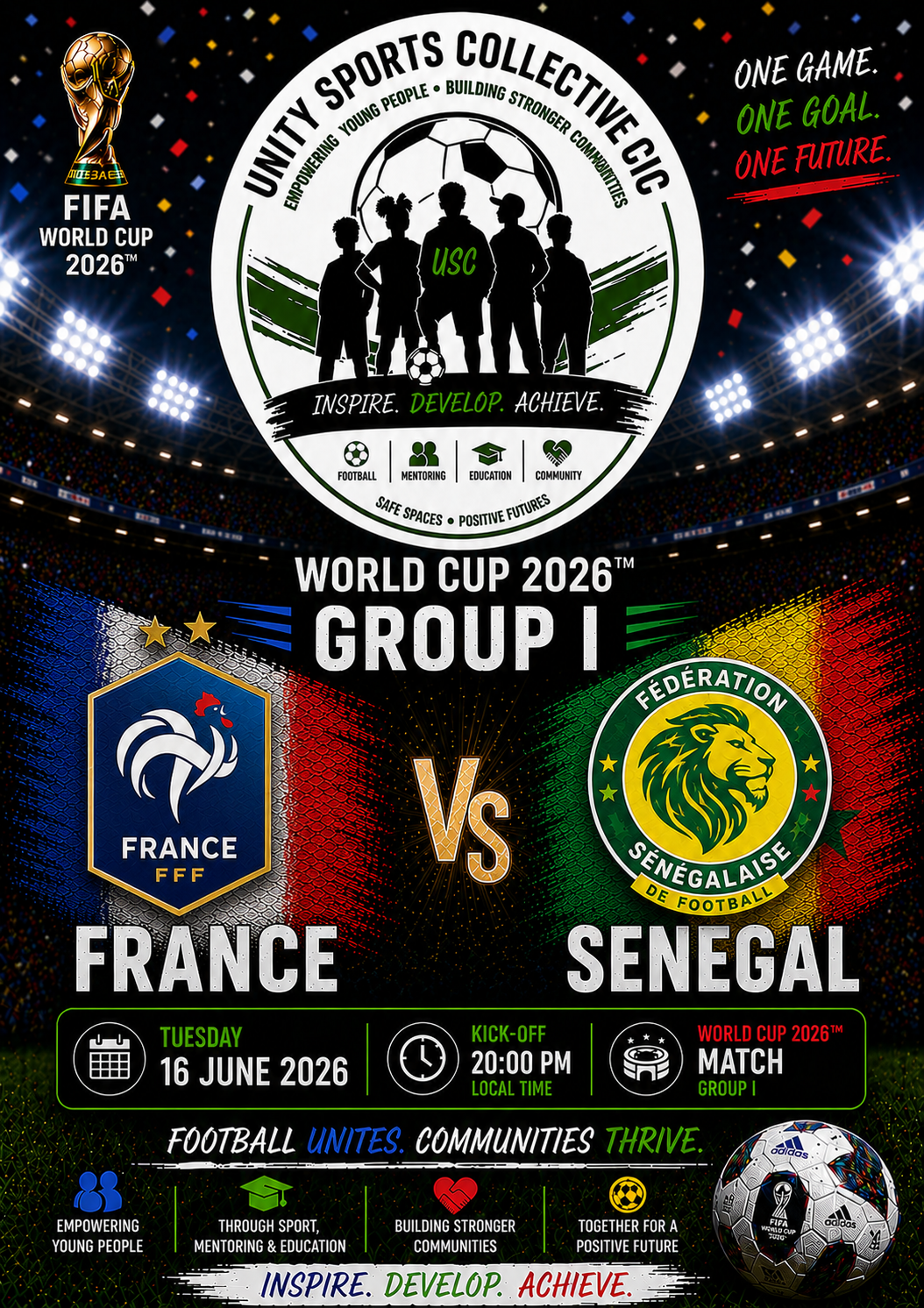 World Cup France v Senegal