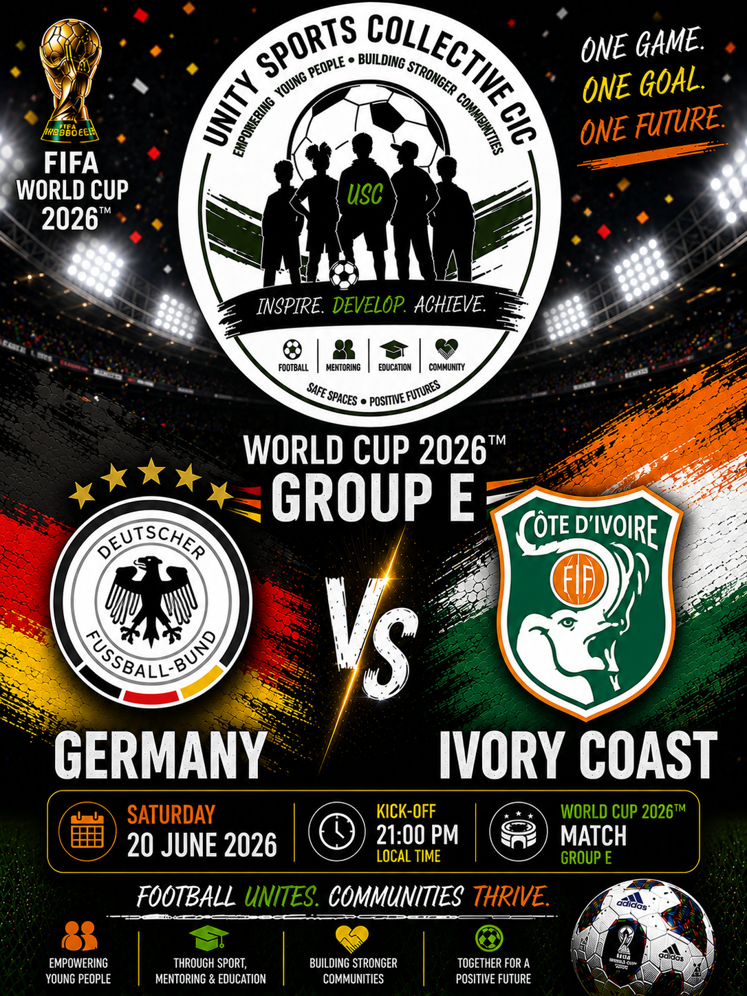 World Cup Germany v Ivory Coast 
