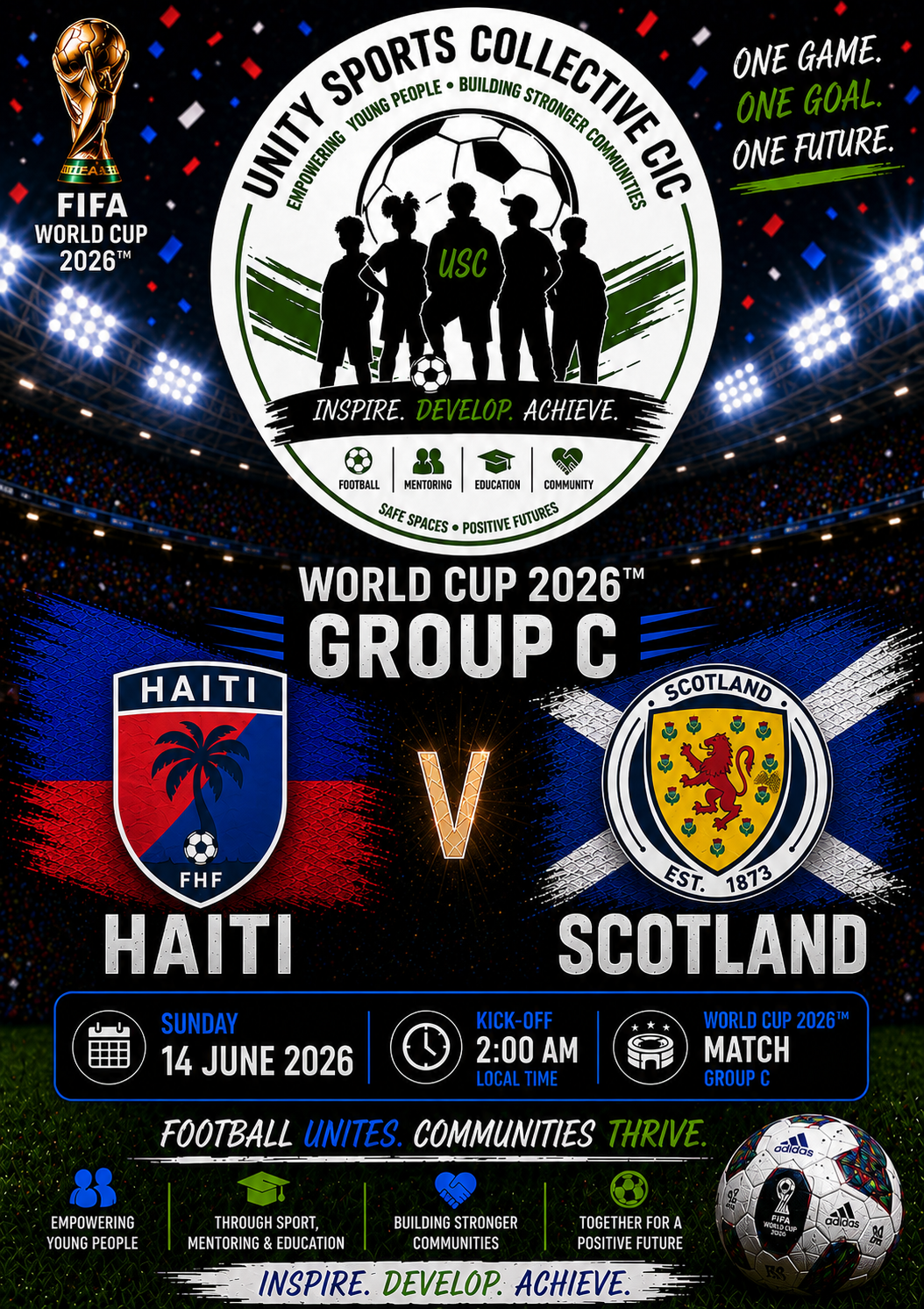 World Cup Haiti v Scotland