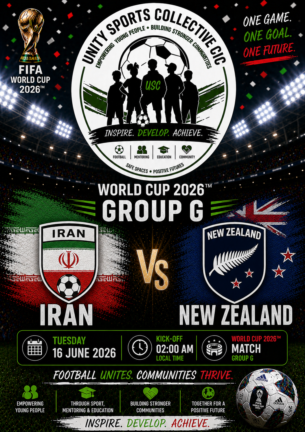 World Cup Iran v New Zealand