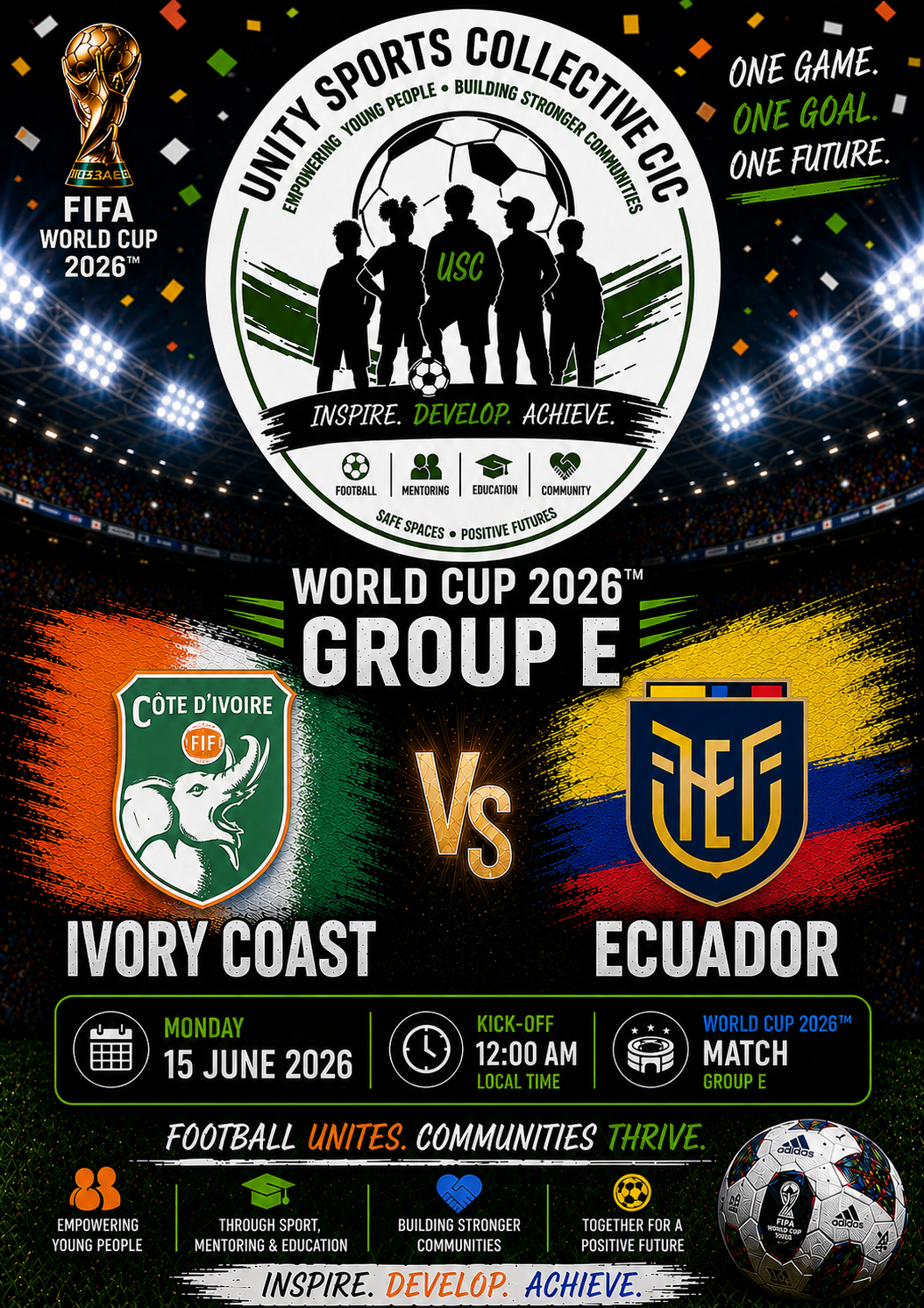 World Cup Ivory Coast v Ecuador 