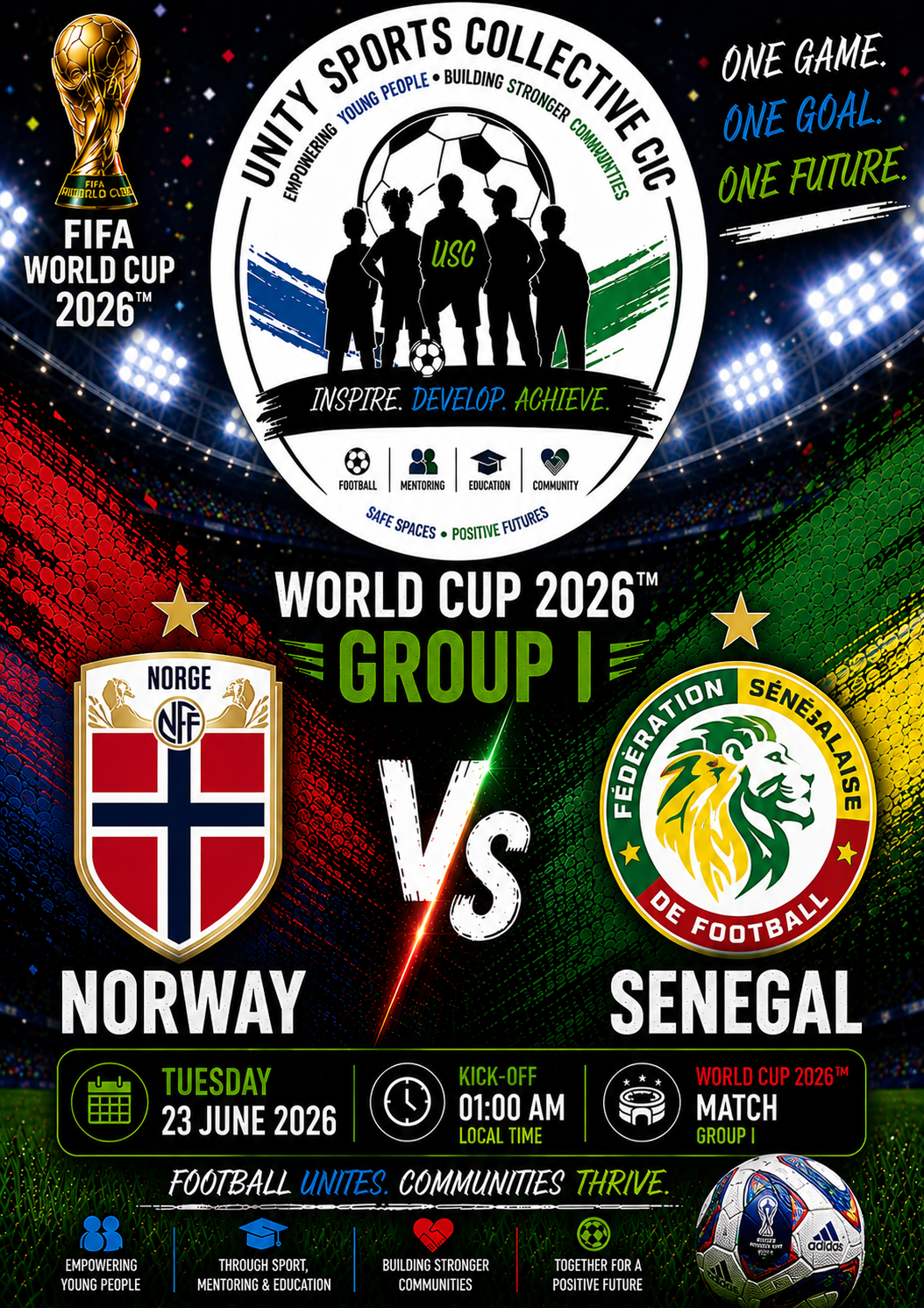 World Cup Norway v Senegal 