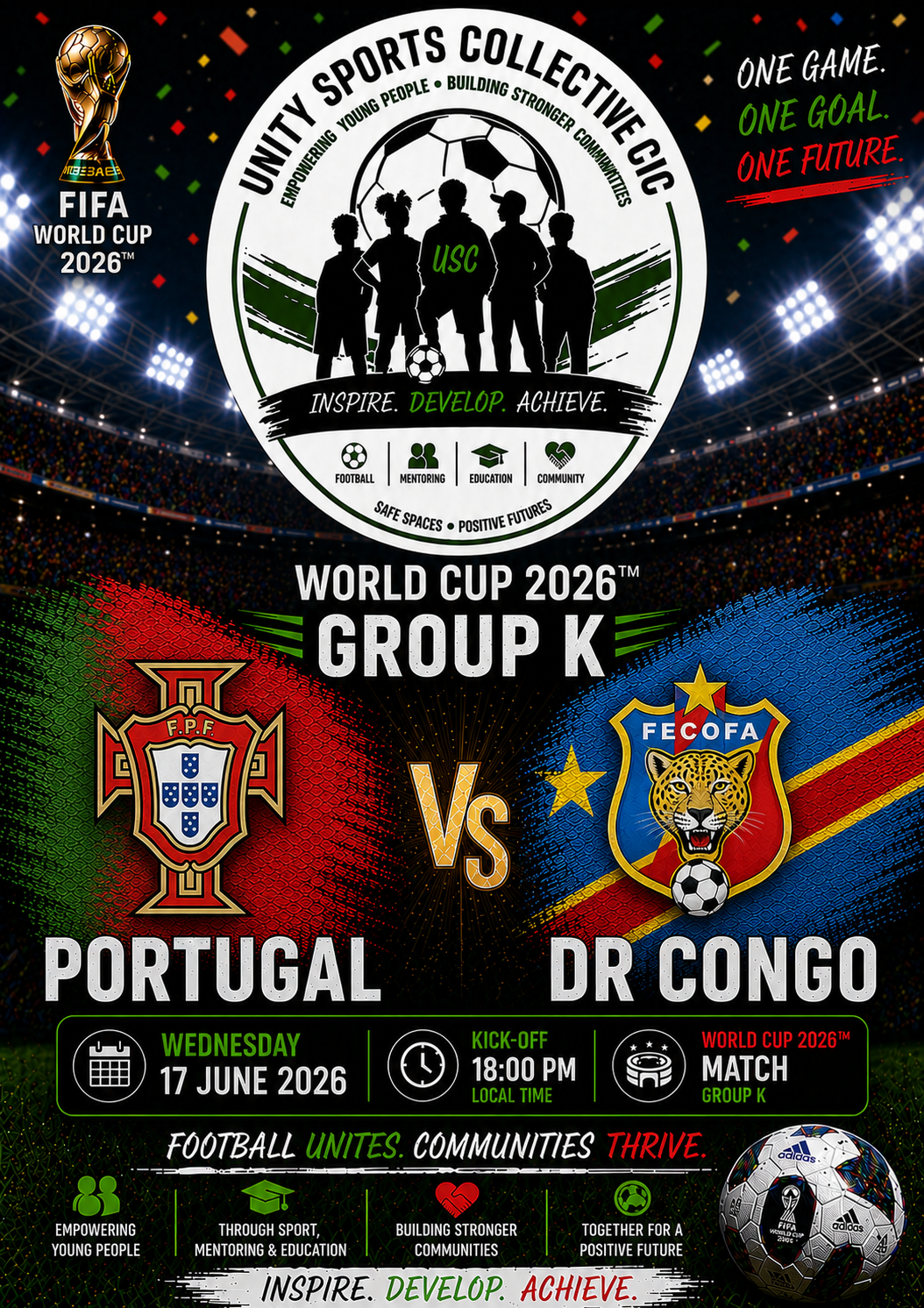 World Cup Portugal v DR Congo