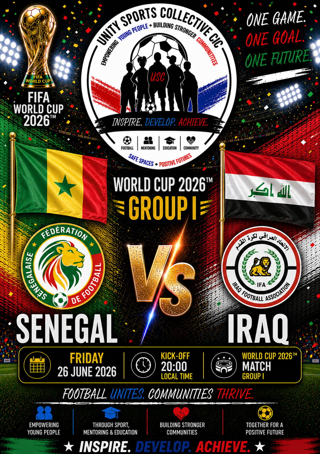 World Cup Senegal v Iraq 