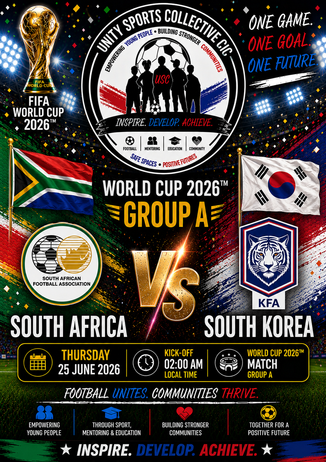 World Cup South Africa v South Korea 