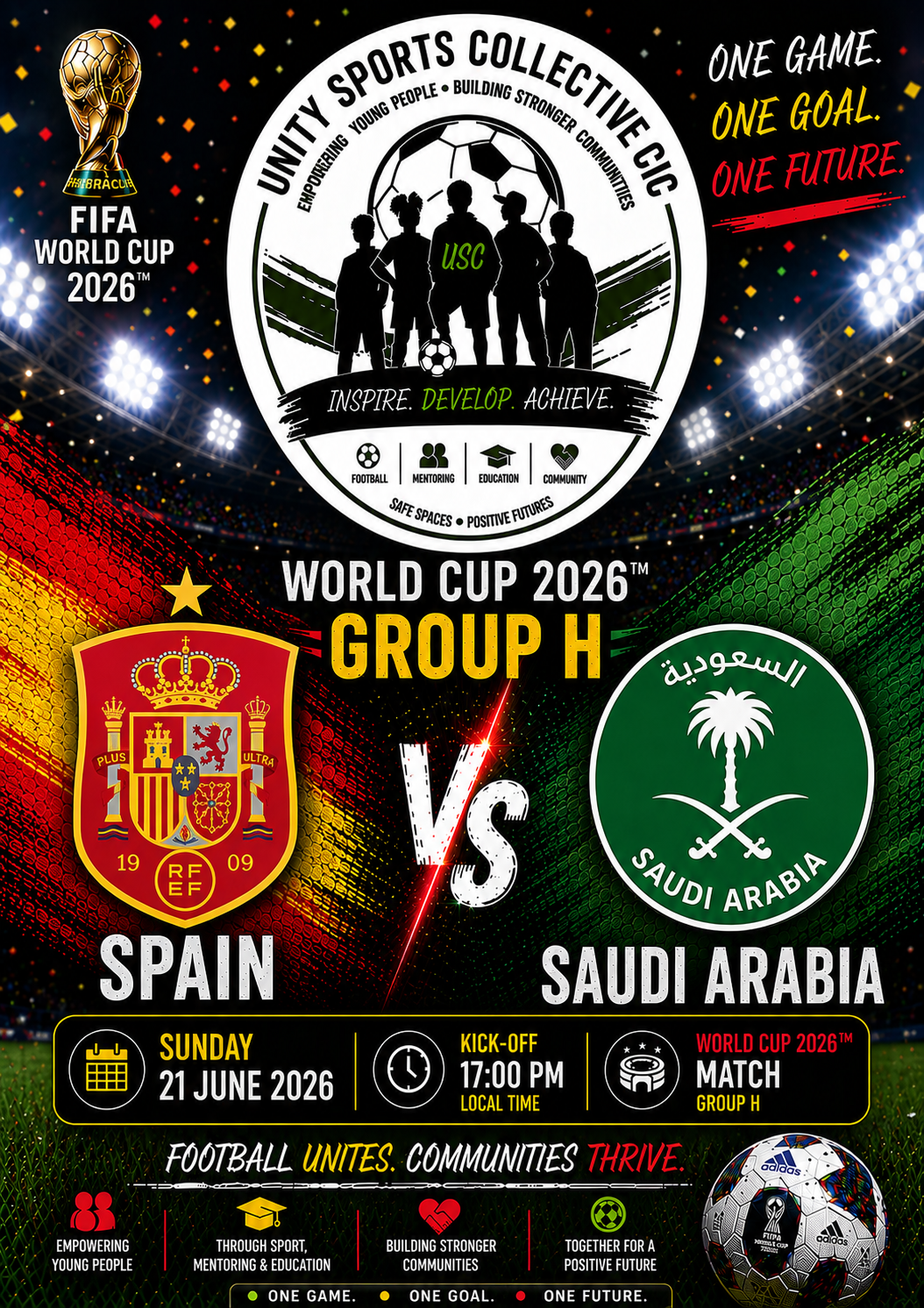 World Cup Spain v Saudi Arabia 