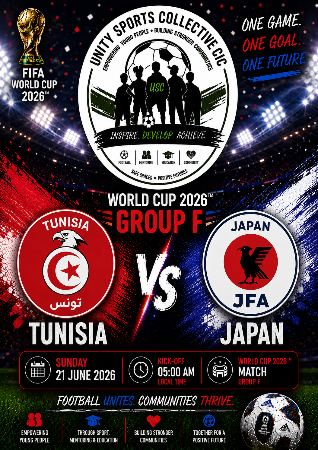 World Cup Tunisia v Japan