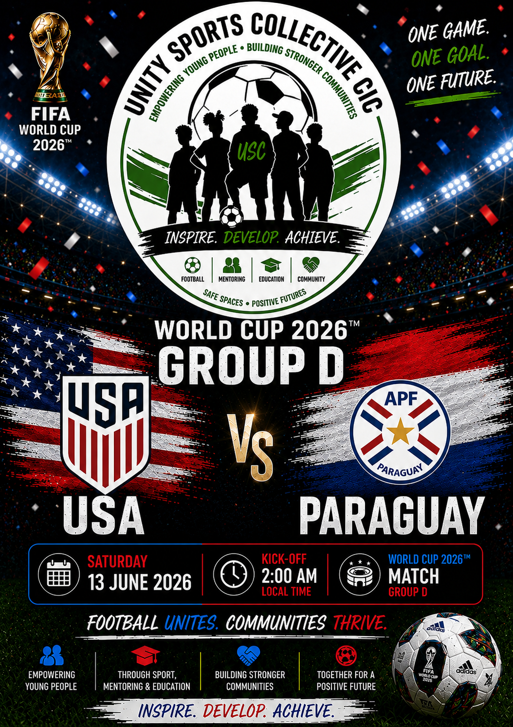 World Cup USA v Paraguay
