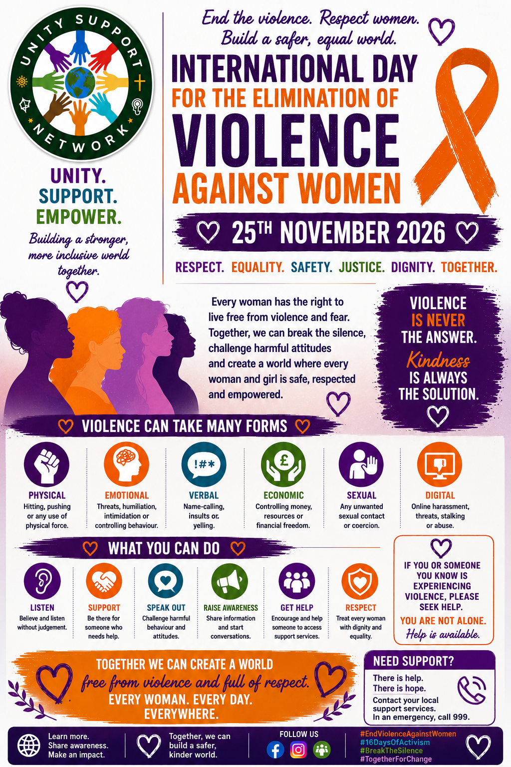 International Day for the Elimination of Violence Against Women 