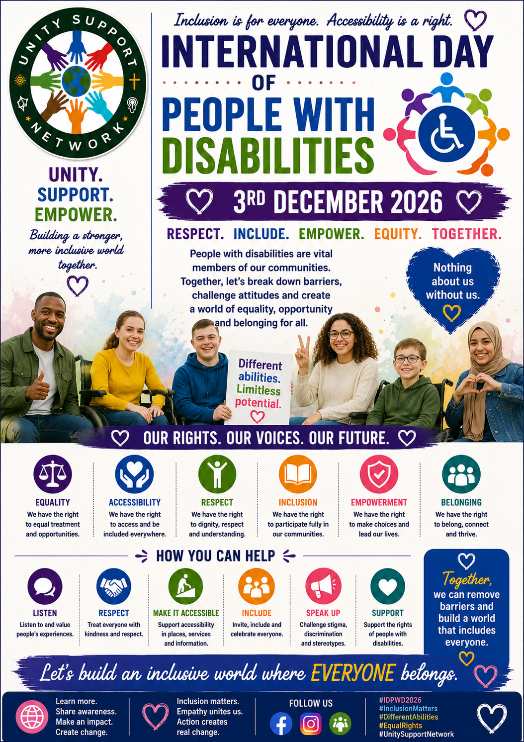 International Day of People with Disabilities 