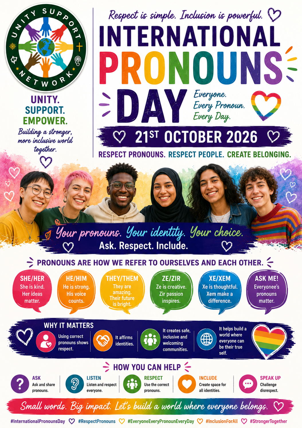 International pronouns Day