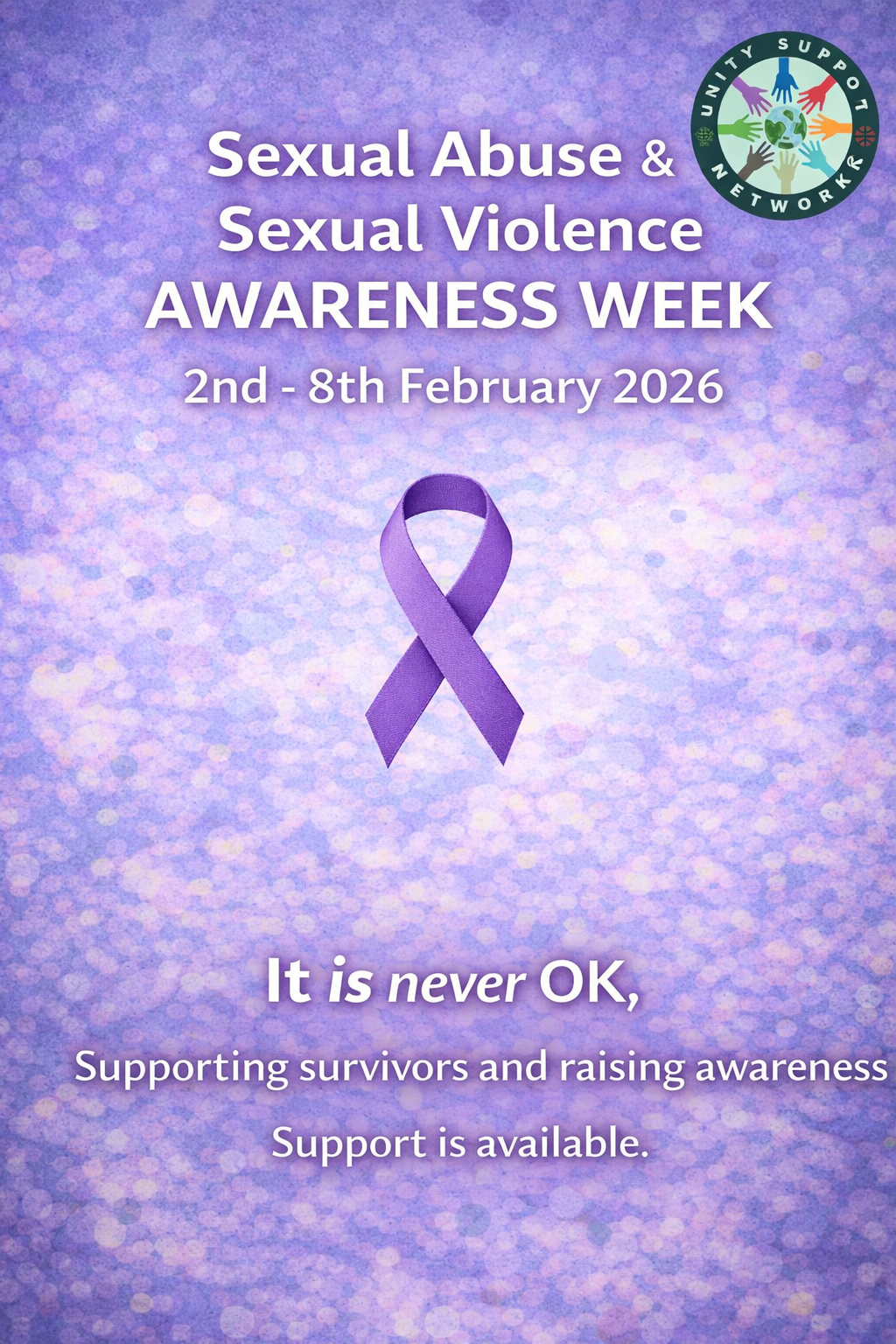 Sexual Abuse &amp; Sexual Violence Week