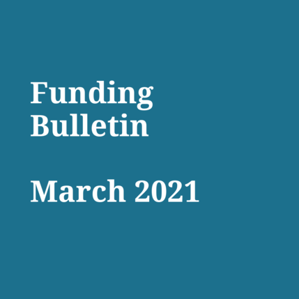 Funding Bulletin March
