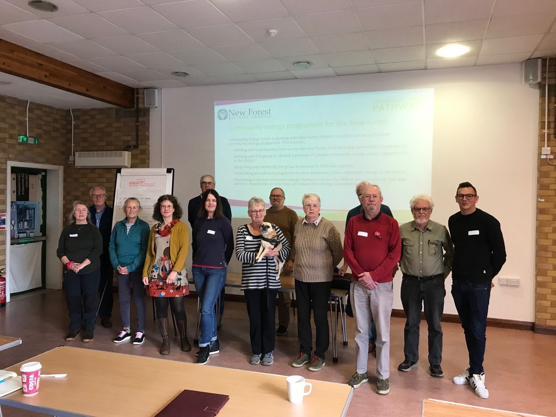 Photo of attendance at Community Energy Pathways workshop