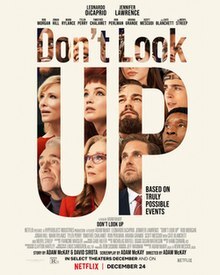 Film poster image for Don't Look Up