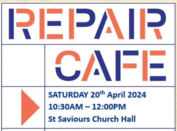 Poster for Brockenhurst repair cafe