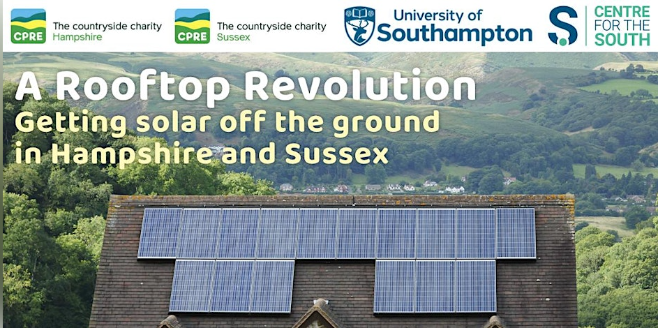 Poster to advertise rooftop revolution