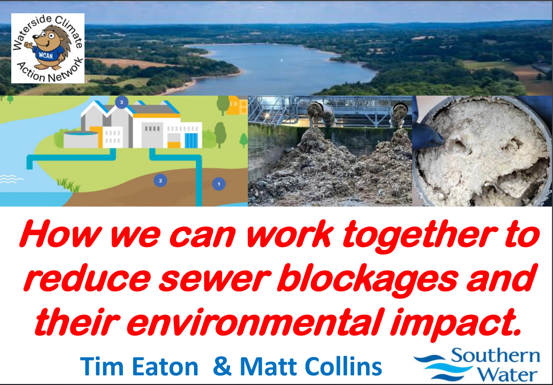 Poster to advertise talk by Southern water