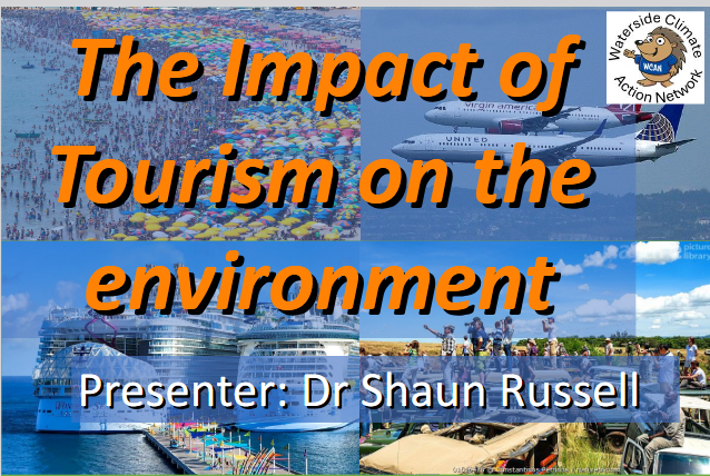 Poster advertising sustainable tourism