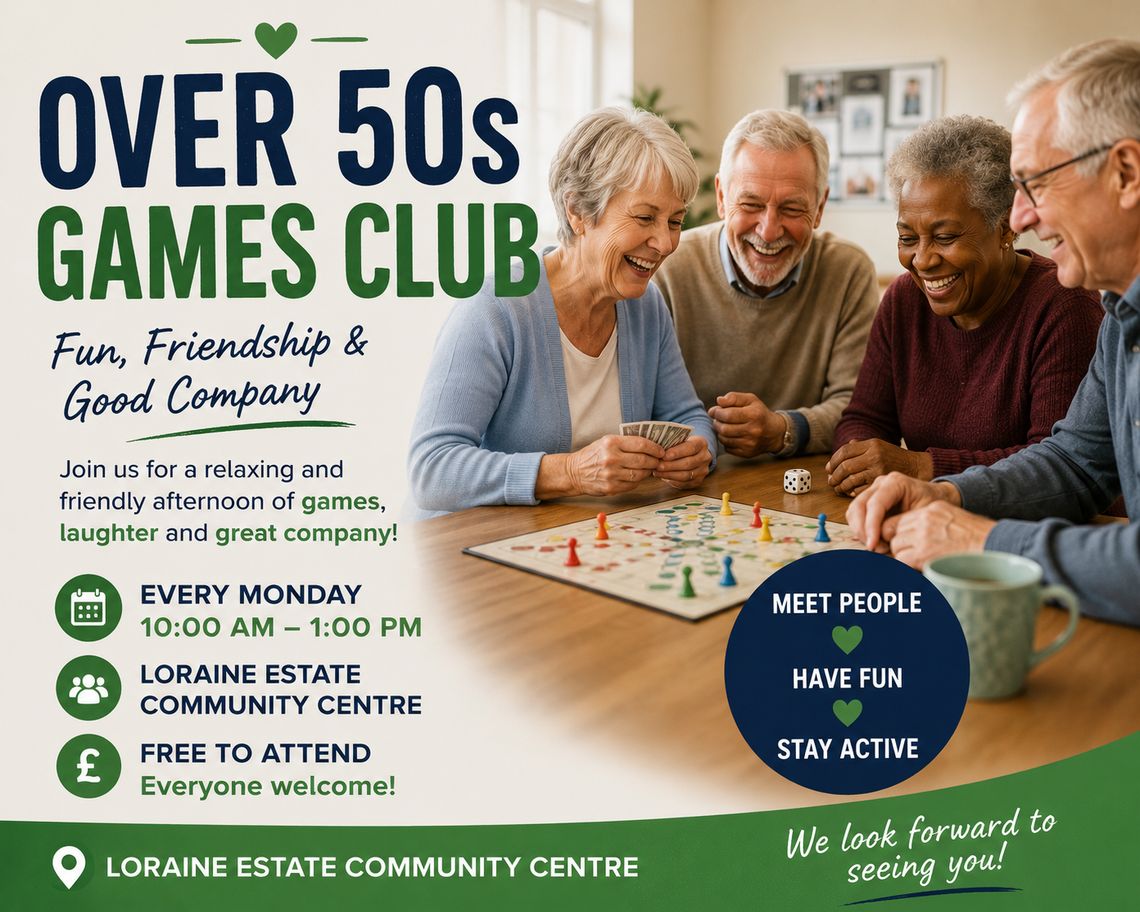 over 50s Game Club