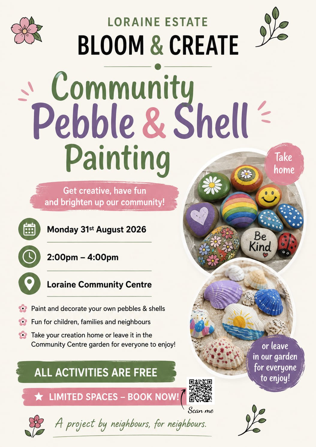 Pebble and Shell painting