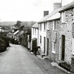 A closer view of the Knighton cottages.  Family size varied, and some were small. But it was common for each cottage to house between 7 and 10 people. 