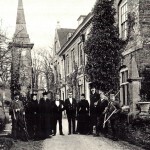The maids and loaders for the 1890 shooting party, photographed in the same location as the guests. No names are recorded! The maids and loaders for the 1890 shooting party, photographed in the same location as the guests. No names are recorded!