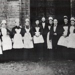 Langdon Court staff 1885 Langdon Court staff 1885