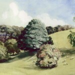 Langdon&rsquo;s landscape park in 1857.