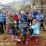 The replanting ceremony.