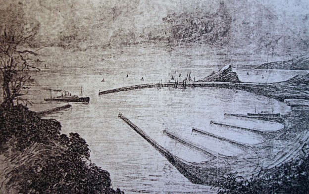 An artist's impression of the proposed port