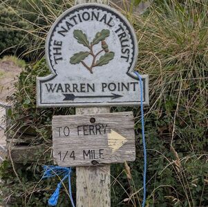 Quarter mile to ferry 