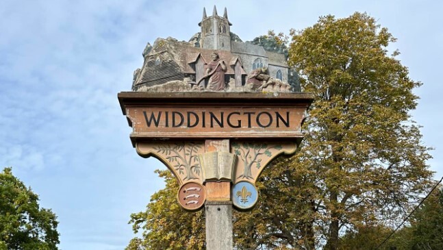 Village Sign Before Restoration 2024