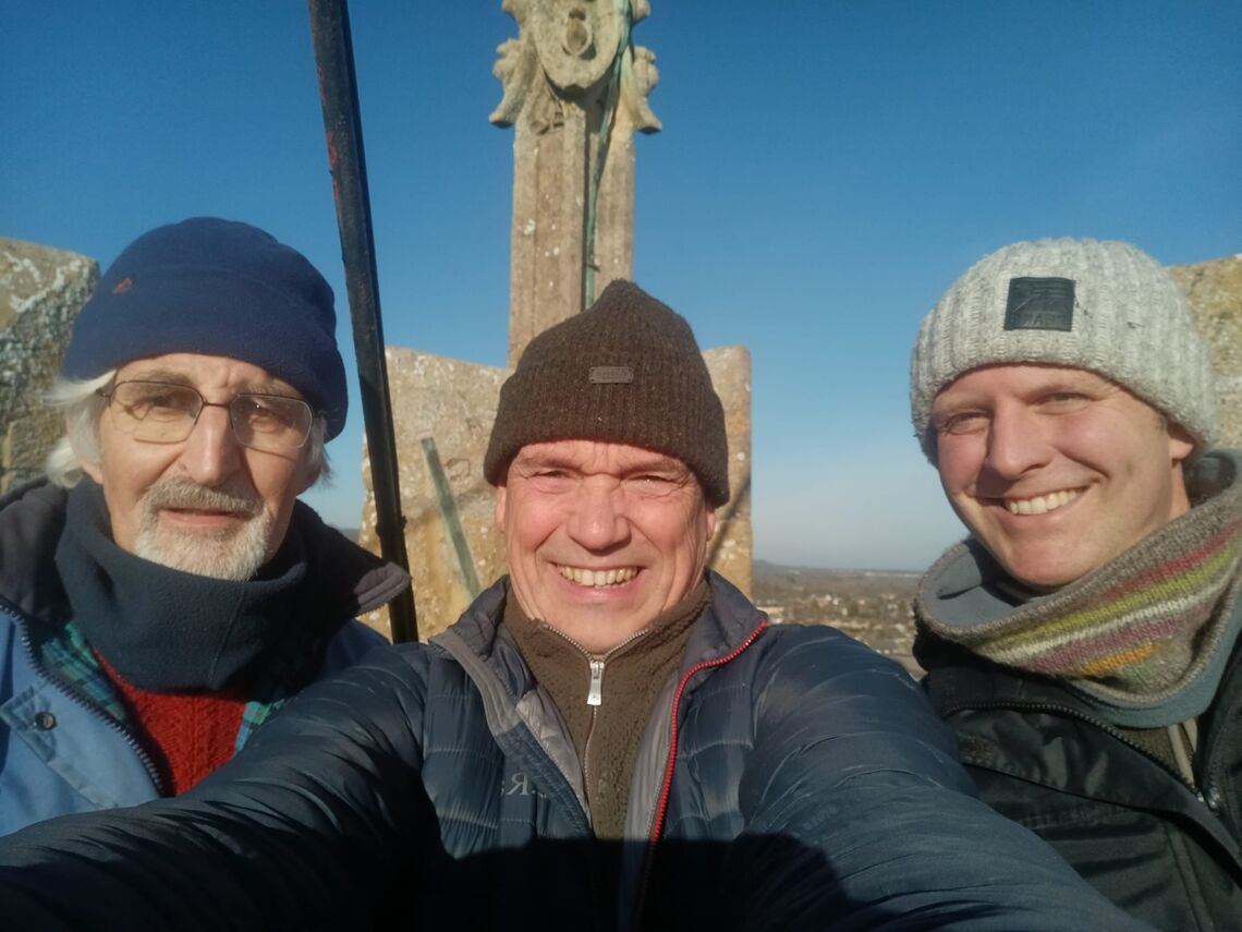 Fitters on the tower