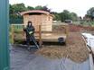 4 spreading chippings