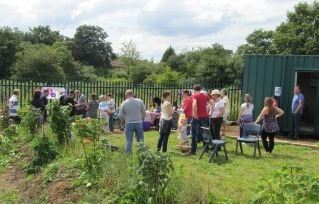 Open Day 2014 visitors watch grand raffle draw