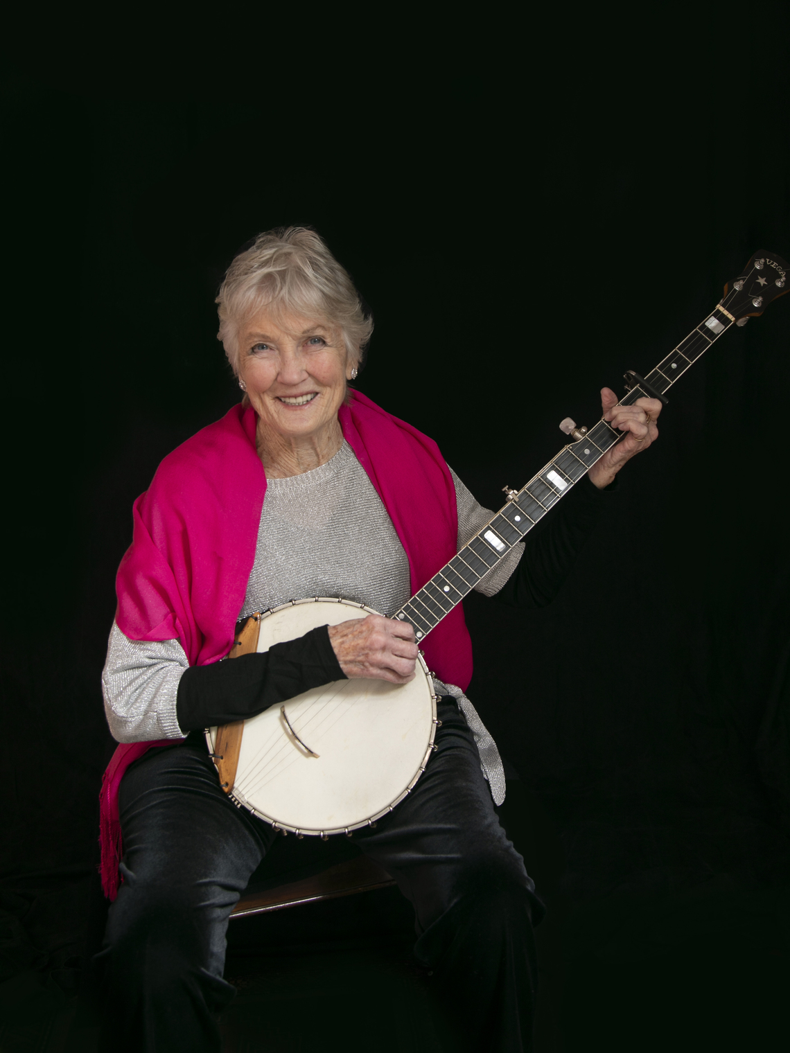 Peggy Seeger and Banjo