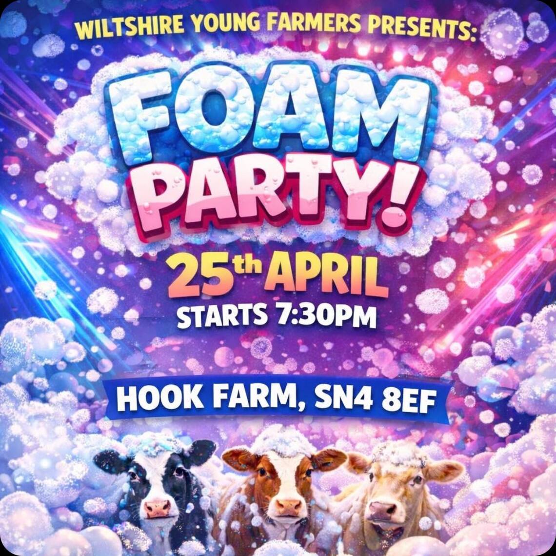 Wiltshire YFC Foam Party - Swindon